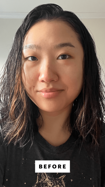 Han before using the Revlon OneStep Volumizer Plus 2.0